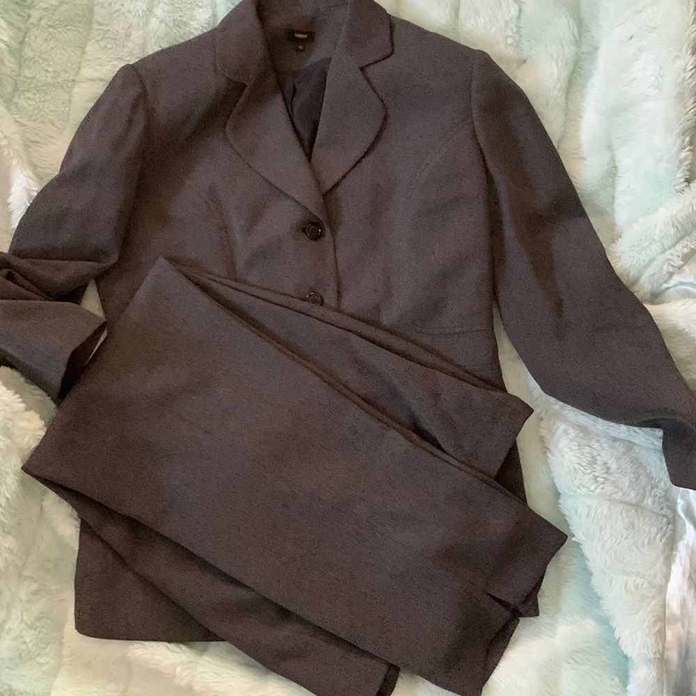 Vintage Hagar Charcoal Lined Pantsuit